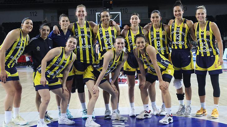 Fenerbahçe Alagöz Holding, Kadın Basketbol Süper Ligi'nde yarı finalde