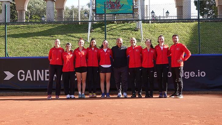 A Milli Kadın Tenis Takımı, Portekiz'i devirdi!