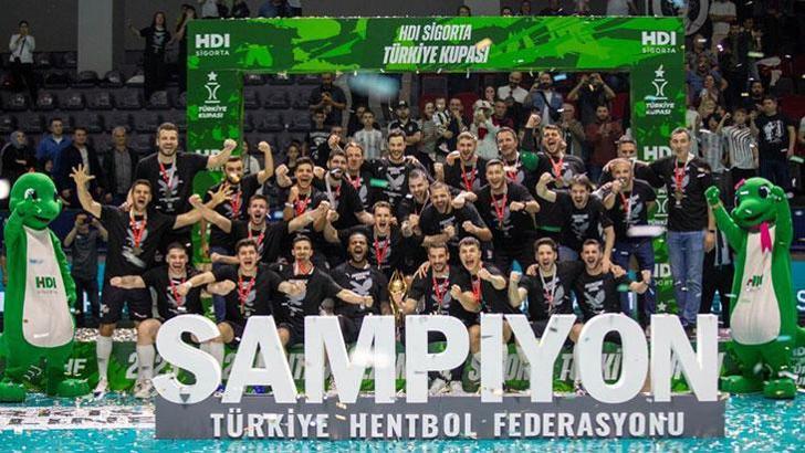 Hentbolda Türkiye Kupası Beşiktaş'ın