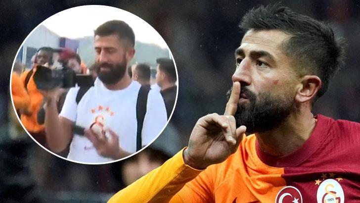 Galatasaray'da Kerem Demirbay canlı yayına yakalandı! Dayı'nın Leverkusen tutkusu