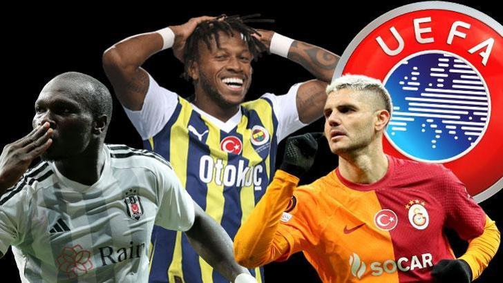 Fenerbahçe, Galatasaray ve Beşiktaş UEFA'dan ne kadar kazandı? İşte sıralama