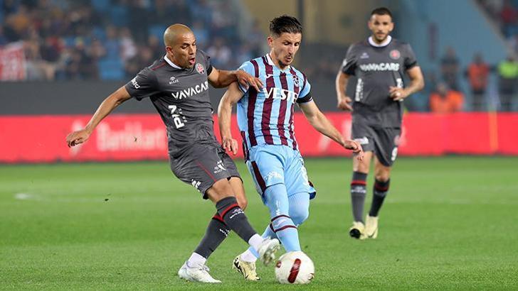 Türkiye Kupası'nda Trabzonspor avantajı kaptı! Karagümrük'ü 3-2 mağlup etti