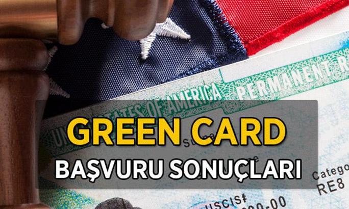 GREEN CARD BAŞVURU SONUÇLARI 2024 açıklandı mı, ne zaman açıklanacak? Yeşil Kart (Green Card) başvuru sonuçları sorgulama DV Lottery!