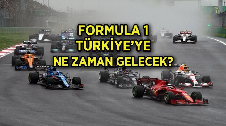 Formula 1 Türkiye ne zaman? F1 İstanbul yarışı hangi tarihte yapılacak?