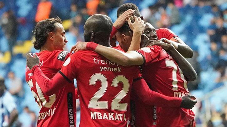 Gaziantep FK, Adana'da 6 gol atarak kazandı!