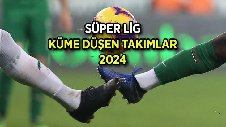 KÜME DÜŞEN TAKIMLAR 2023-2024 ⚽TFF Süper Lig puan durumu