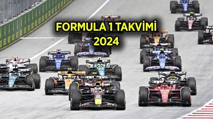 Formula 1 (F1) yarış takvimi 2024: Formula 1 ne zaman, saat kaçta, hangi kanalda? Formula 1 nereden izlenir?