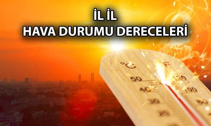 YENİ HAVA DURUMU DERECELERİ 🌞 Bugün hava kaç derece? İstanbul, Ankara, İzmir ve diğer illerin 5 günlük hava durumu!