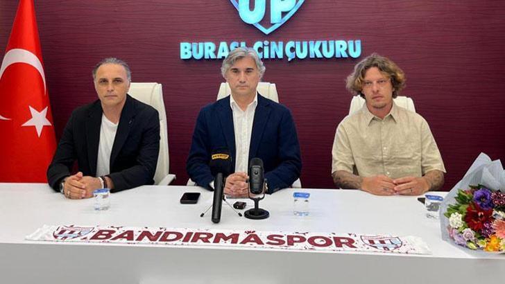 Bandırmaspor'da Mustafa Gürsel imzayı attı
