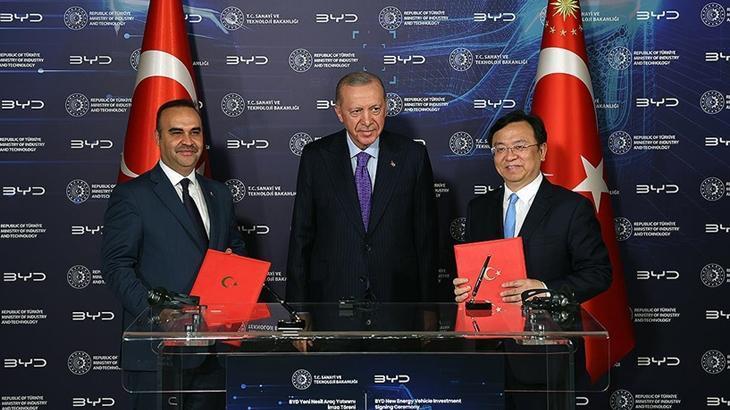 Çinli BYD, Türkiye'ye geliyor