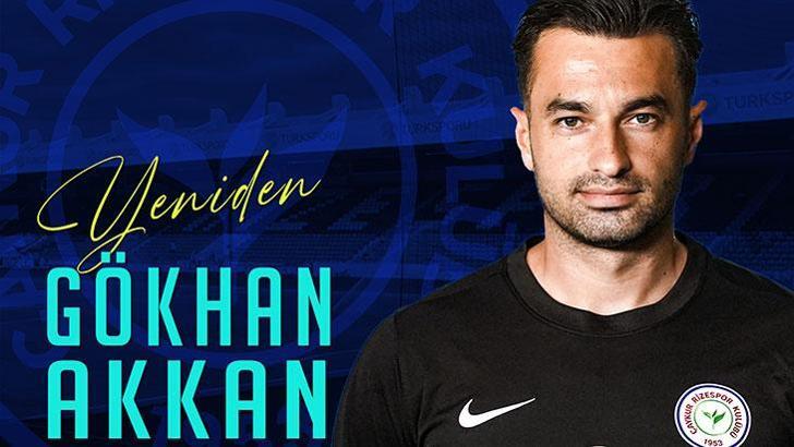 Çaykur Rizespor, Gökhan Akkan'la sözleşme yeniledi