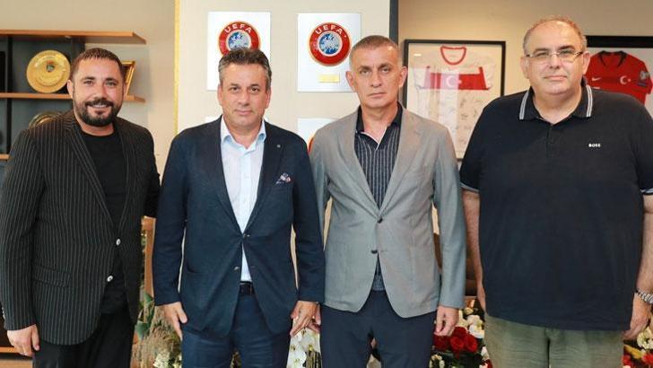 TFF 2. Lig ekiplerinden İbrahim Hacıosmanoğlu'na ziyaret!