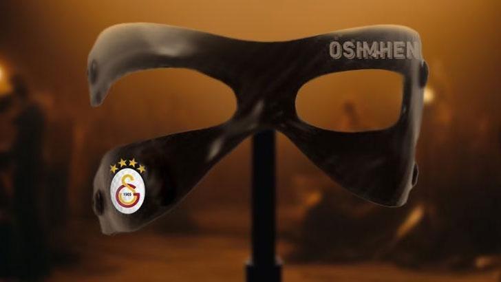 Galatasaray'dan Victor Osimhen'e özel maske!