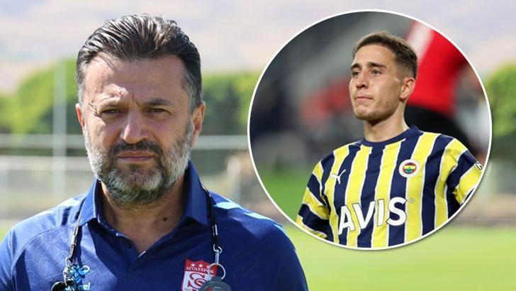 Sivasspor'da Bülent Uygun'dan Emre Mor açıklaması