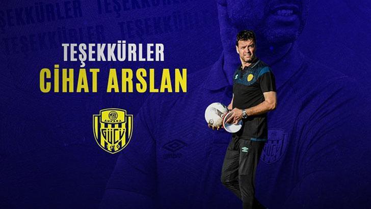 Ankaragücü'nde Cihat Arslan ayrılığı açıklandı