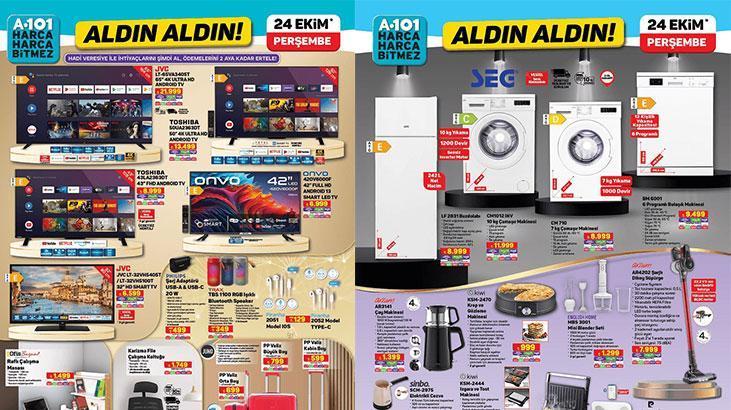 BU HAFTAKİ  A101 AKTÜEL KATALOĞU (24 EKİM) 🚩 A101 Aldın Aldın aktüel kataloğunda bu Perşembe neler var? Balıkçılık malzemeleri, Philips Şarj Adaptörü, PP Valiz çeşitleri...