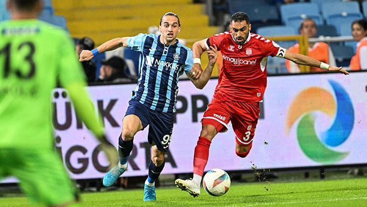 Adana Demirspor - Sivasspor maçından kareler