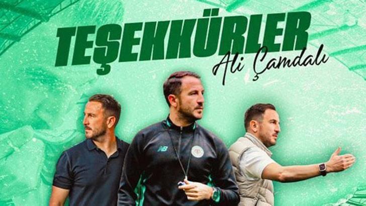 Konyaspor'dan Ali Çamdalı için veda mesajı