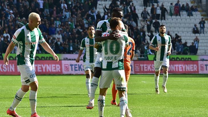 Ndao, Başakşehir'i tek başına yıktı! 3 puan Konyaspor'un