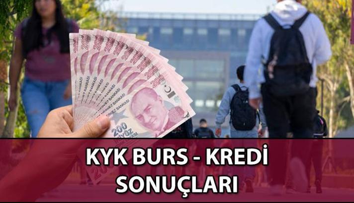 KYK BURS SONUÇLARI SORGULAMA | KYK burs başvuru sonuçları açıklandı mı? 2024-2025 KYK burs ve kredi başvuru sonuçları son durum