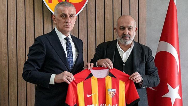 İbrahim Hacıosmanoğlu'ndan Kayserispor'a ziyaret