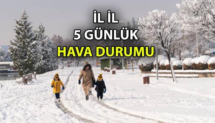 İSTANBUL HAVA DURUMU VE DİĞER İLLER: Haftalık hava durumu dereceleri kaç? Pazartesi gününden Cuma gününe uzanan hava durumu raporu