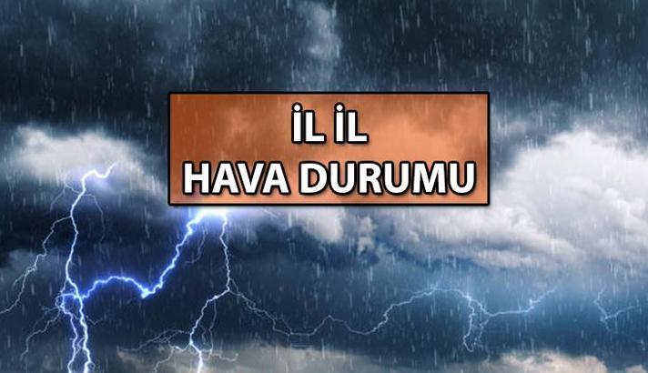 Hava Durumu Haberleri Son dakika: Bugün, yarın, hafta sonu için İstanbul, Ankara, İzmir ve diğer illerin 5 günlük hava durumu