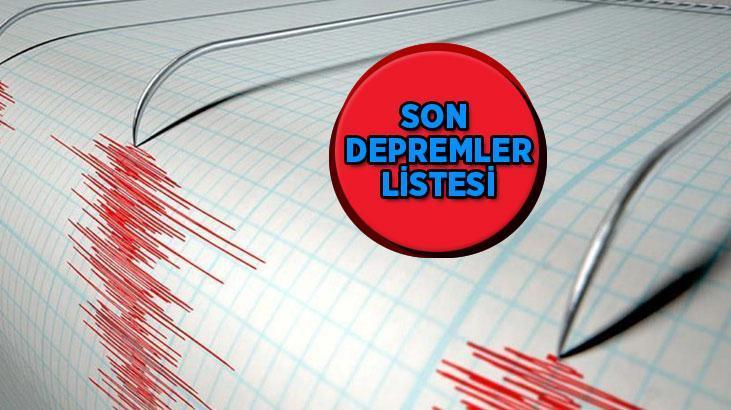 YENİ SON DEPREMLER LİSTESİ 📌 22 Kasım en son nerede, kaç şiddetinde deprem oldu? Kandilli/AFAD son depremler listesi...