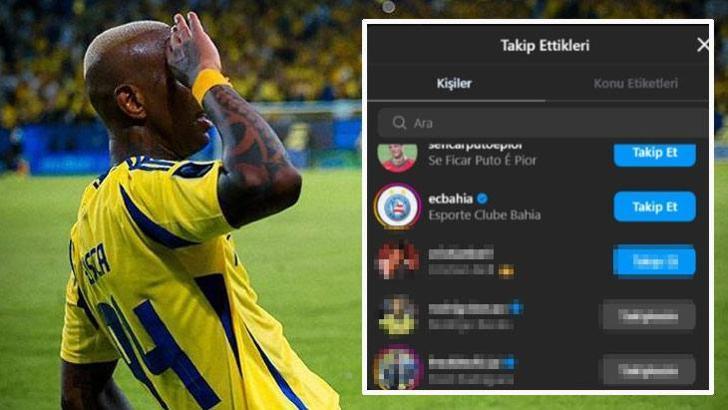 Anderson Talisca'dan Fenerbahçeli taraftarları heyecanlandıran hamle!