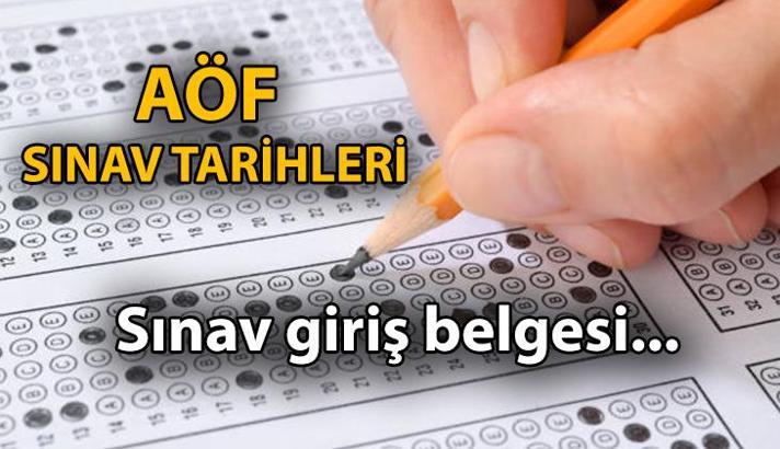 anadolu.edu.tr: Açıköğretim AÖF sınav tarihleri takvimi: 2024 - 2025 AÖF sınavları ne zaman uygulanacak? Açık Öğretim Fakültesi sınav giriş yerleri açıklandı mı?