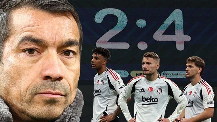 Beşiktaş'ta Van Bronckhorst için yolu sonu! Göztepe yenilgisi bardağı taşırdı