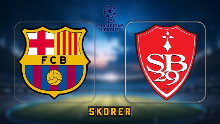 CANLI YAYIN: Barcelona - Brest maçı hangi kanalda? UEFA Şampiyonlar Ligi Barcelona - Brest maçı saat kaçta, şifresiz mi?