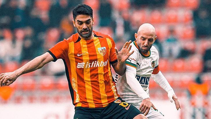 Kayserispor - Alanyaspor maçından kareler