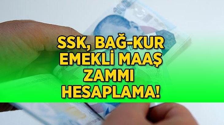 EMEKLİ MAAŞ ZAMMI SON DURUM 🚩 SSK, Bağ-Kur (4A, 4B, 4C) emekli maaş zam oranı yüzde kaç olacak? Emekliye seyyanen zam ya da refah payı artışı olacak mı?