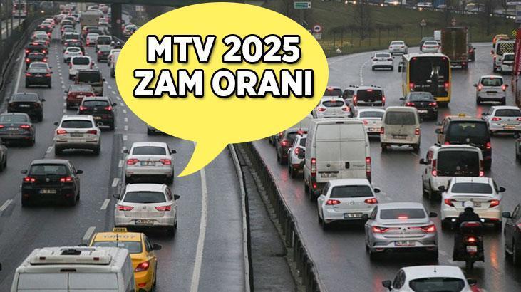 MTV 2025 ZAM ORANI NETLEŞTİ! Motorlu Taşıtlar Vergisi (MTV) fiyatı 2025 zam oranı yüzde kaç oldu? Hangi araç ne kadar MTV ödeyecek? Elektrikli araç, Minibüs, Motosiklet...