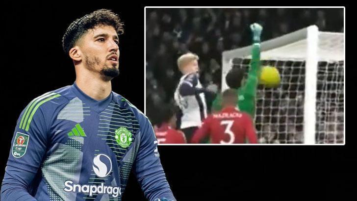 Manchester United'da Altay Bayındır'dan büyük hata! Kornerden avlandı