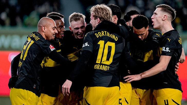 Borussia Dortmund, Wolfsburg deplasmanında 3 golle güldü