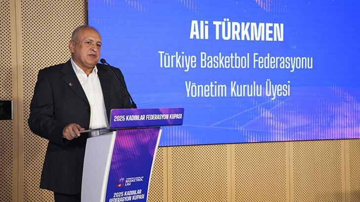 Basketbolda Federasyon Kupası çeyrek final kura çekimi yapıldı