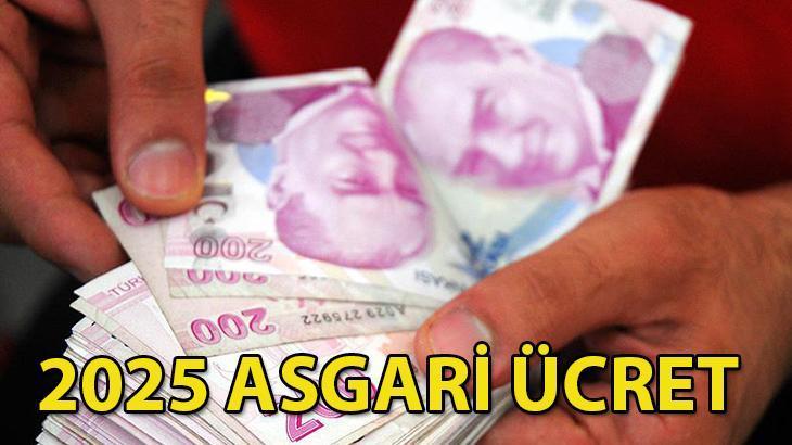 2025 ASGARİ ÜCRET BELLİ OLDU | 2025 Asgari ücret ne kadar oldu? 2025 Asgari ücret miktarı!