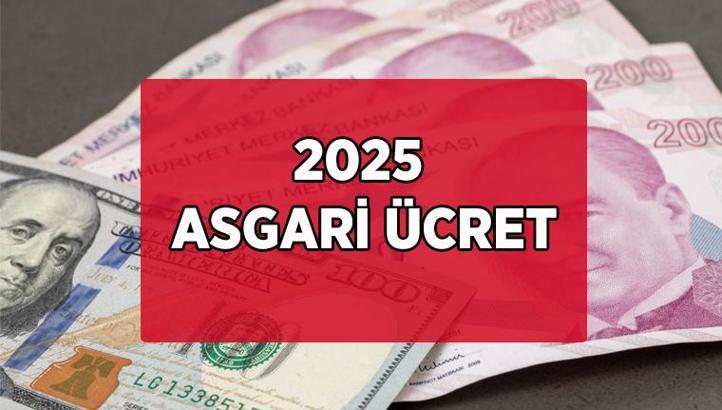 BELLİ OLDU | YENİ ASGARİ ÜCRET NE OLDU NET/BRÜT? 2025 Asgari ücret zammı yüzde kaç oldu?