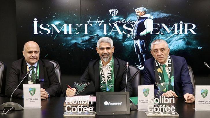 Kocaelispor'da İsmet Taşdemir dönemi resmen başladı