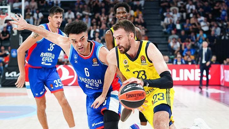 EuroLeague'de Türk derbisi heyecanı! Fenerbahçe'nin konuğu Anadolu Efes