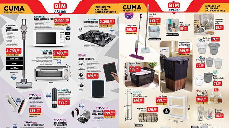 BİM 3 OCAK CUMA AKTÜEL KATALOG! BİM 3 Ocak Cuma aktüel kataloğunda hangi ürünler satışa çıkacak? İşte indirimli ürünler listesi...