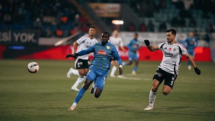 Rizespor - Beşiktaş maçından kareler