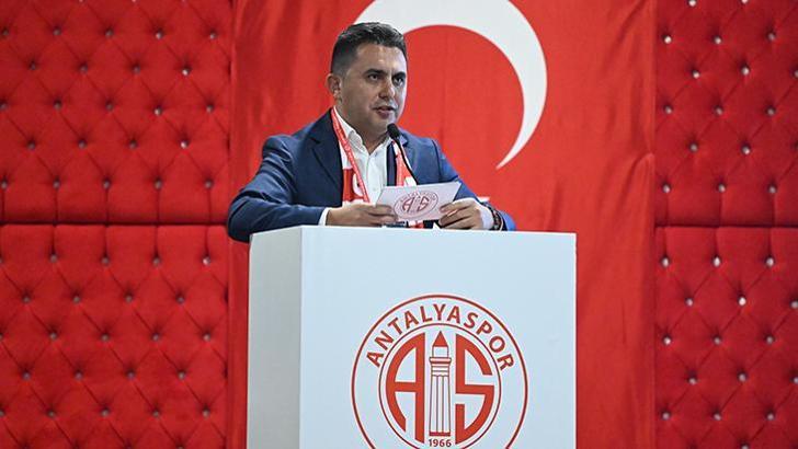 Antalyaspor Kulübü'nün başkanı Mustafa Ergün oldu!