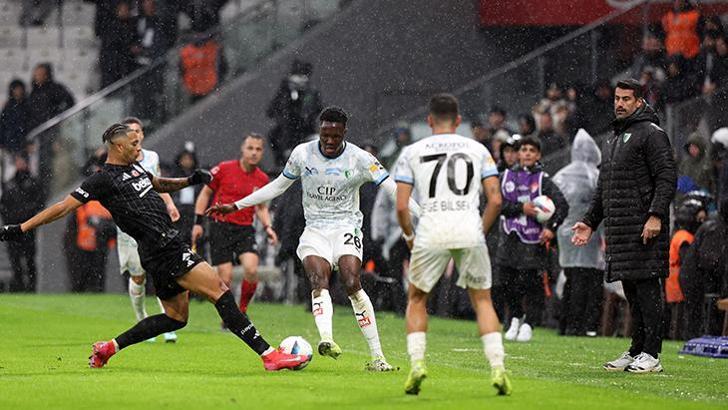 Beşiktaş - Bodrum FK maçından kareler