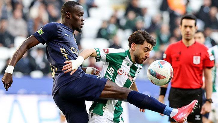 Konyaspor - Kasımpaşa maçından kareler