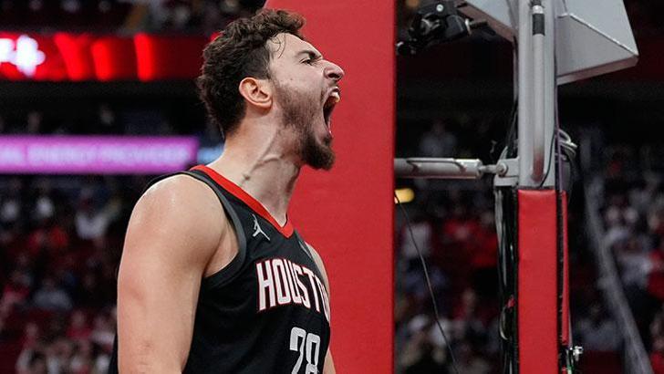 Houston Rockets'ta Alperen Şengün, NBA tarihine geçti!