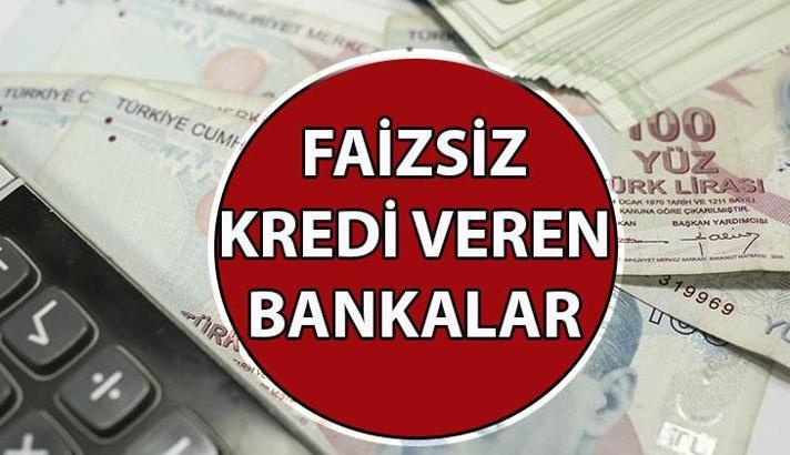 FAİZSİZ KREDİ FIRSATI 📍 0 faizli kredi veren bankalar hangileri? Faizsiz en yüksek krediyi kim veriyor? Faizsiz kredi şartları nelerdir?