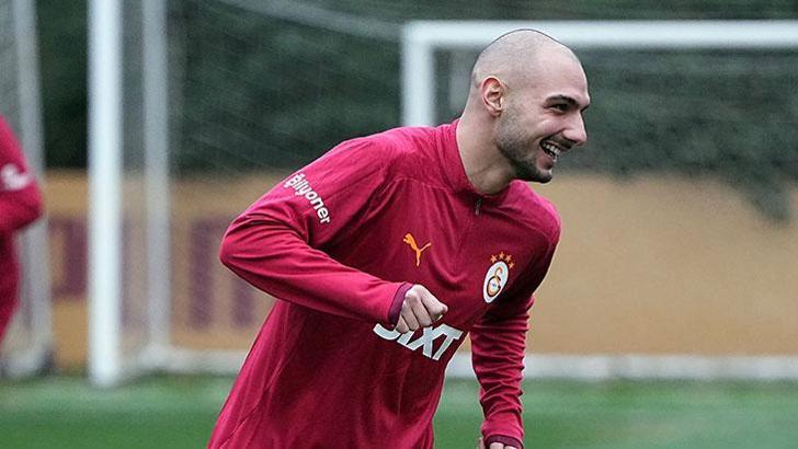 Galatasaray'da Ahmed Kutucu ilk antrenmanında!